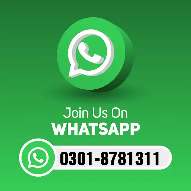 "Click here to contact Waseem Online Apply Service on WhatsApp for the latest government and private job updates, admissions, scholarships, and more. Fast and easy communication with our support team via WhatsApp."